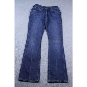Gap Jeans Womens 4 Curvy Low Rise Bootcut Western Medium Wash Denim 28x34